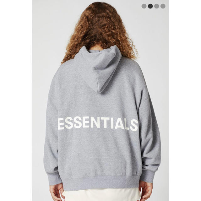 FEAR OF GOD(フィアオブゴッド)の専用 essentials Pullover Hoodie グレー S メンズのトップス(パーカー)の商品写真