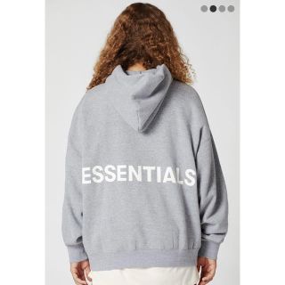 フィアオブゴッド(FEAR OF GOD)の専用 essentials Pullover Hoodie グレー S(パーカー)