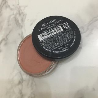 レブロン(REVLON)のREVLONクリームチーク400NUDE/ベージュ/カラーレス残多/送込(チーク)