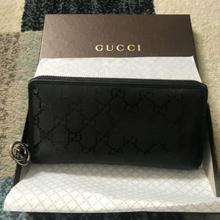グッチ(Gucci)のGUCCI 長財布 オールジッパー 美品(長財布)