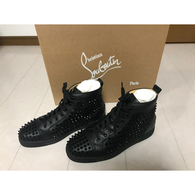 【 新品 】 Christian Louboutin - nam ke☆9月11日まで。ルブタン☆スタッズ☆スニーカー☆39.5☆ スニーカー 【 新品 】 Christian Louboutin - nam ke☆9月11日まで。ルブタン☆スタッズ☆スニーカー☆39.5☆ スニーカー
