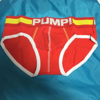 PUMP ブリーフ L レッド(その他)