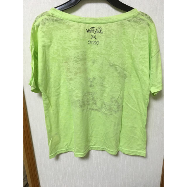 OZOC ネオンチビTシャツ レディースのトップス(Tシャツ(半袖/袖なし))の商品写真