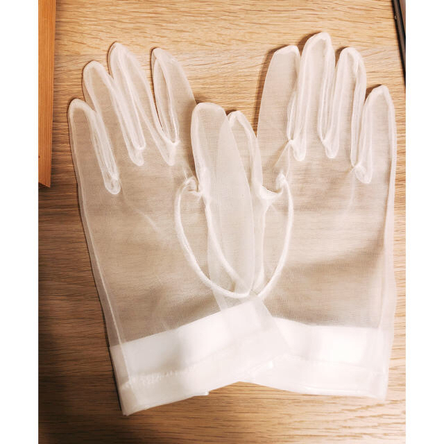 【くまくま様専用】タカミブライダル ウェディンググローブ レディースのファッション小物(手袋)の商品写真