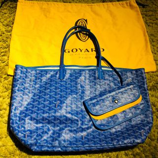 ゴヤール(GOYARD)のGOYARD ゴヤール サンルイ トートバッグ PM ブルー(トートバッグ)