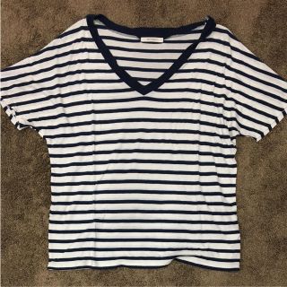 マウジー(moussy)のボーダーTシャツ(Tシャツ(半袖/袖なし))