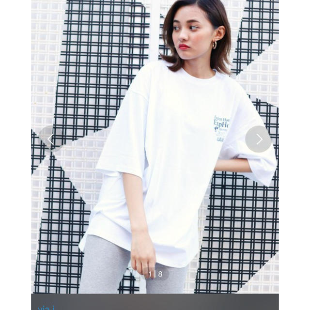 TODAYFUL(トゥデイフル)のキャナルジーン オーバーサイズティシャツ レディースのトップス(Tシャツ(半袖/袖なし))の商品写真