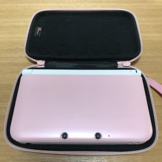 ニンテンドー3DS(ニンテンドー3DS)の3DS LLピンクホワイト(家庭用ゲーム機本体)