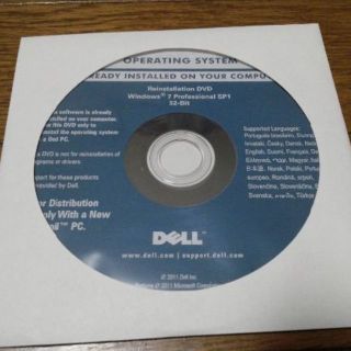 デル(DELL)の★DELL Windows 7 32BIT（日本語正規版）再インストールDVD★(デスクトップ型PC)