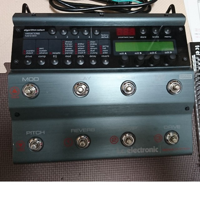 定番の中古商品 NOVA electronic TC system エフェクター