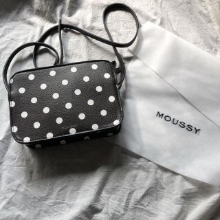 マウジー(moussy)の【 JIN-mama様専用 】moussy ドットショルダーバッグ(ショルダーバッグ)