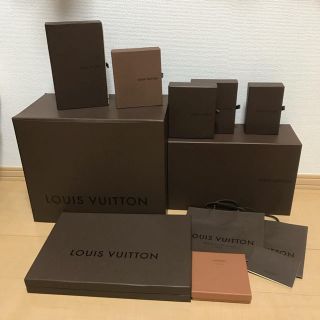 ルイヴィトン(LOUIS VUITTON)のLOUIS VUITTON 空箱 紙袋 セット(ショップ袋)