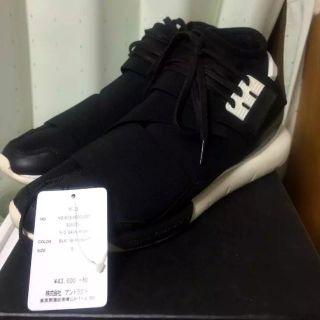 ワイスリー(Y-3)のタグ有り「確実正規品」 Y3 qasa high ワイスリー カーサハイ y3(スニーカー)