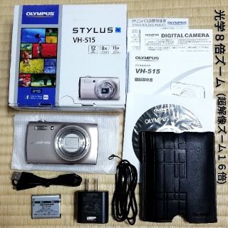 オリンパス(OLYMPUS)の光学8倍(超解像16倍)ズーム搭載❗OLYMPUS STYLUS【VH-515】(コンパクトデジタルカメラ)