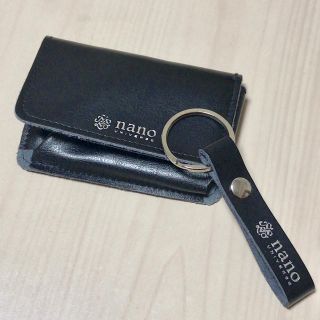 ナノユニバース(nano・universe)のnano・universe  本革小物2点セット(キーホルダー)