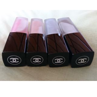 シャネル(CHANEL)の【美品】CHANELグロス４本セット(リップグロス)