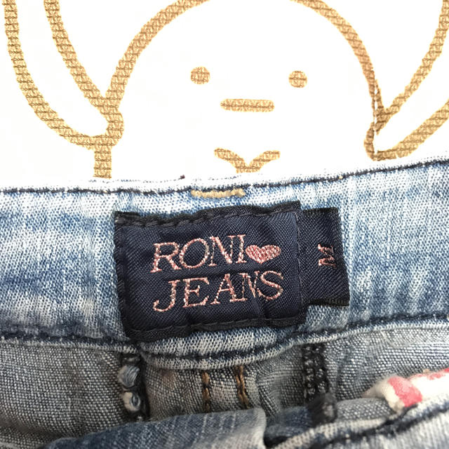 RONI(ロニィ)のRONI デニムのスカートMサイズ キッズ/ベビー/マタニティのキッズ服女の子用(90cm~)(スカート)の商品写真