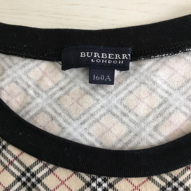 BURBERRY(バーバリー)のszk様専用　バーバリー☆Tシャツ160A キッズ/ベビー/マタニティのキッズ服女の子用(90cm~)(Tシャツ/カットソー)の商品写真