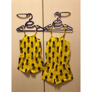 ベビーギャップ(babyGAP)のbabyGAP  パイナップル🍍 オールインワン（80・105）(ワンピース)