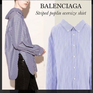 バレンシアガ(Balenciaga)の【美品】BALENCIAGA　シャツ　ブラウス(シャツ/ブラウス(長袖/七分))