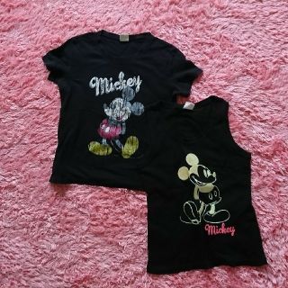 ディズニー(Disney)のミッキー Tシャツ・タンクトップ(Tシャツ(半袖/袖なし))