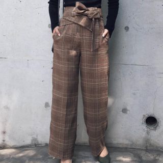 アメリヴィンテージ(Ameri VINTAGE)のAmeri CROSSING TIE PANTS(カジュアルパンツ)