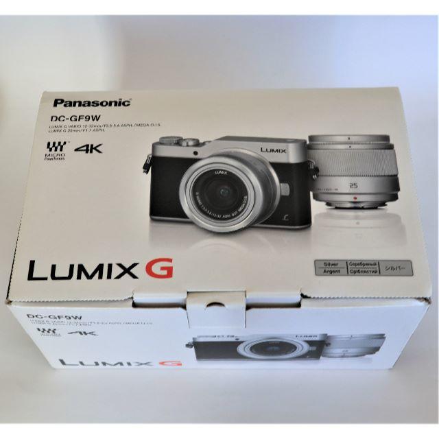 値下！LUMIX　GF9Body　+ 新品25ｍｍF1.7　+32GB SDカメラ