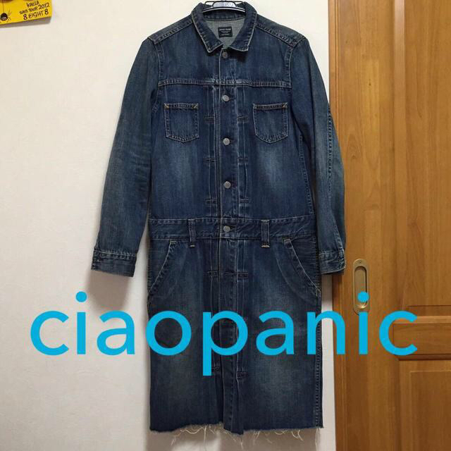 Ciaopanic(チャオパニック)のチャオパニック♡デニムワンピース レディースのワンピース(ひざ丈ワンピース)の商品写真