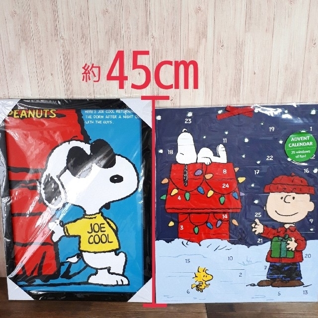 SNOOPY(スヌーピー)のスヌーピー/フレームポスター&アドベントカレンダー エンタメ/ホビーのアニメグッズ(ポスター)の商品写真