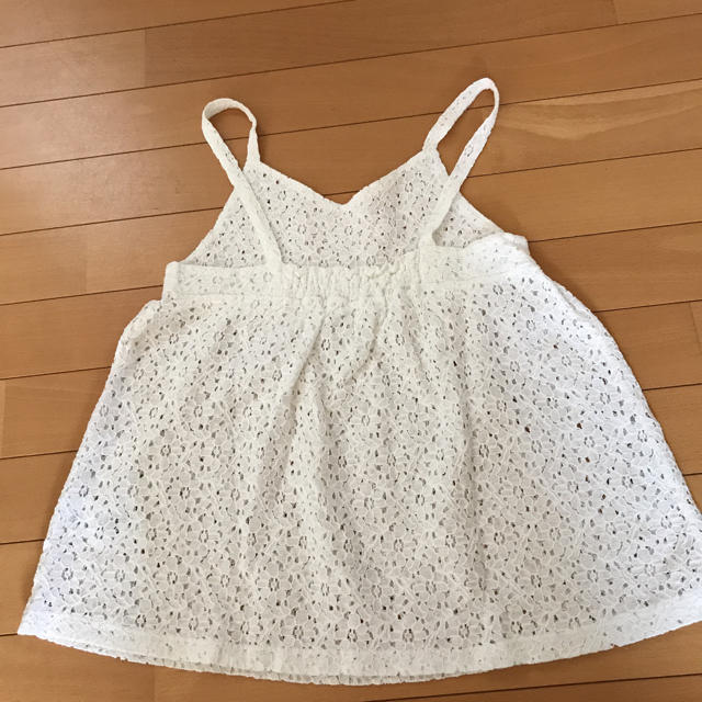 GU(ジーユー)のGU Tシャツキャミソール セットアップ  150 キッズ/ベビー/マタニティのキッズ服女の子用(90cm~)(Tシャツ/カットソー)の商品写真