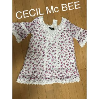 セシルマクビー(CECIL McBEE)の新品 CECIL Mc BEE 花柄チュニック セシルマクビー INGNI(チュニック)