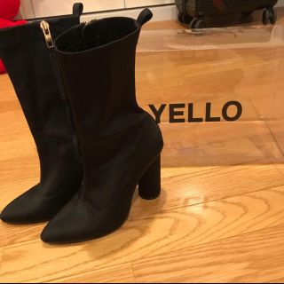 イエローブーツ(Yellow boots)の本日限定価格💰送料込！YELLOWBOOTS👢TOKYOBLACK(ブーツ)