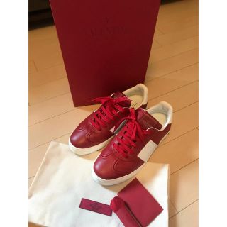 ヴァレンティノ(VALENTINO)の美品 バレンチノスニーカー(スニーカー)