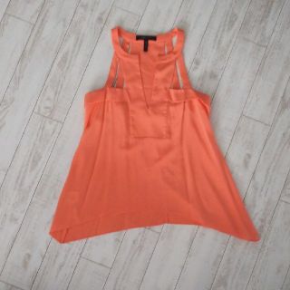 ビーシービージーマックスアズリア(BCBGMAXAZRIA)の※カラフル様専用※BCBGマックスアズリア ノースリーブ変形チュニックブラウス(シャツ/ブラウス(半袖/袖なし))