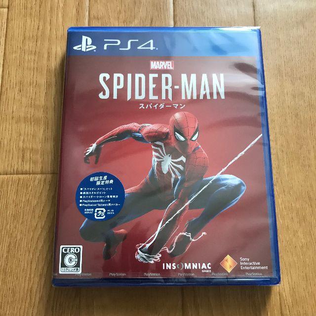 未開封 PS4 Marvel's Spider-Man スパイダーマン