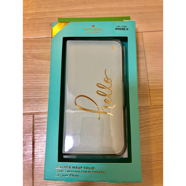 新品kate spade newyork ♠︎ iPhone X スマホケース