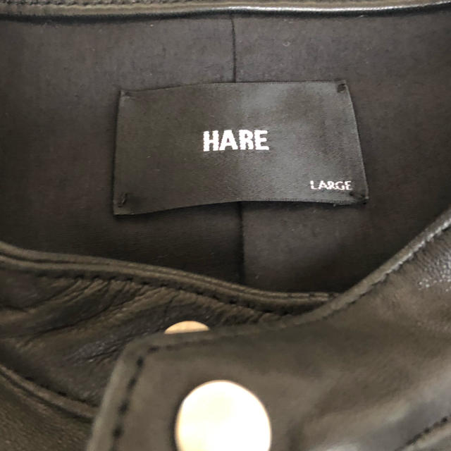 HARE(ハレ)のHARE レザーシングルライダース メンズのジャケット/アウター(ライダースジャケット)の商品写真