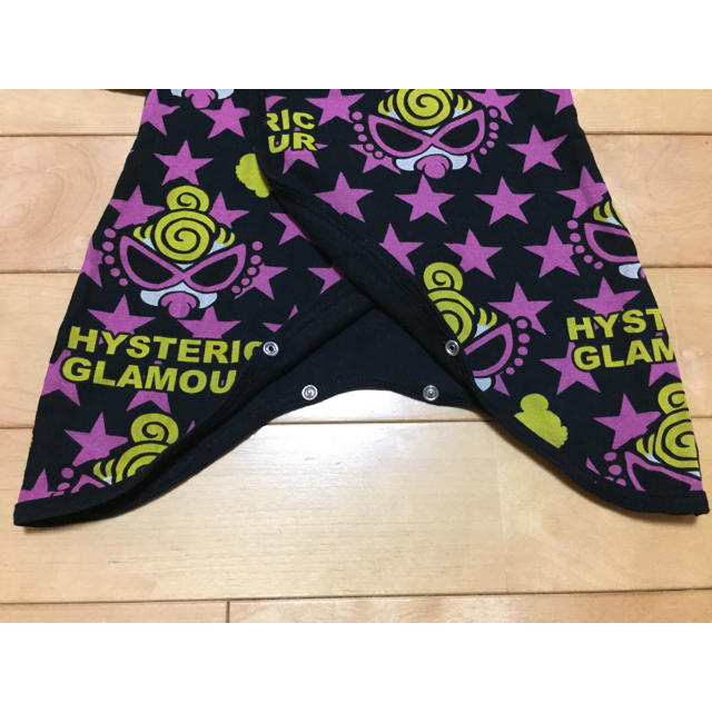 HYSTERIC MINI(ヒステリックミニ)の半袖ロンパース👯ヒスミニ💗💗💗帽子付🎵 キッズ/ベビー/マタニティのベビー服(~85cm)(ロンパース)の商品写真