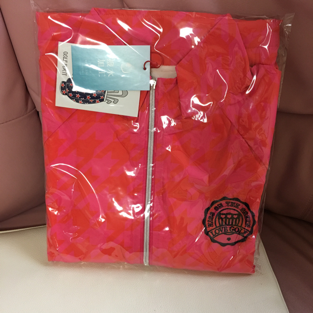 【新品】キスオンザグリーン ♡ 千鳥格子柄シャカシャカジップアップブルゾン 2