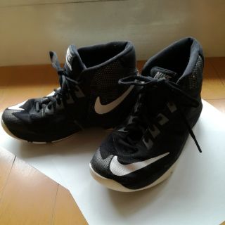 ナイキ(NIKE)のバスケットシューズ　ジュニア　22.5cm (スニーカー)