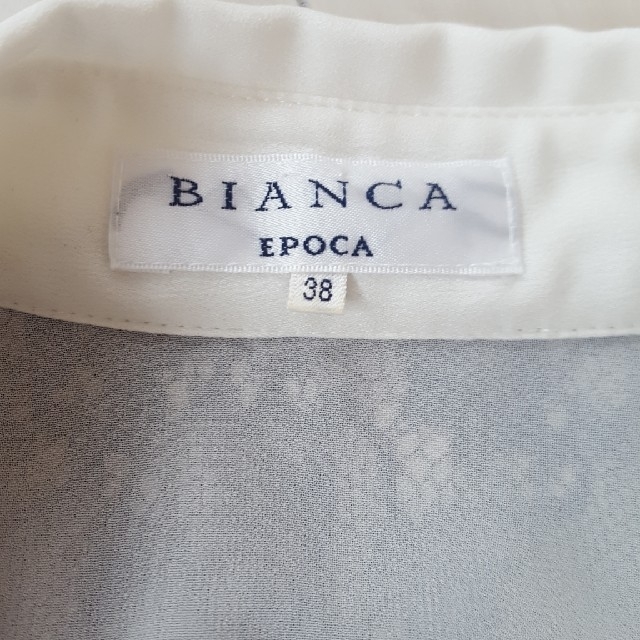 EPOCA(エポカ)のBIANCA  EPOCA レースシャツ レディースのトップス(Tシャツ(半袖/袖なし))の商品写真