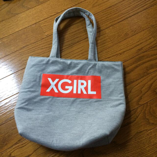 X-girl(エックスガール)のX-girl☆トートバック レディースのバッグ(トートバッグ)の商品写真