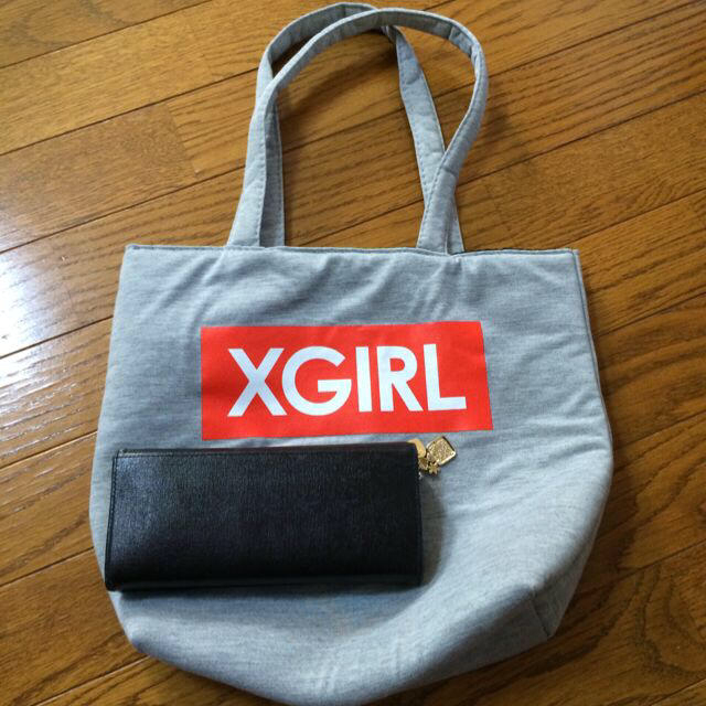 X-girl(エックスガール)のX-girl☆トートバック レディースのバッグ(トートバッグ)の商品写真