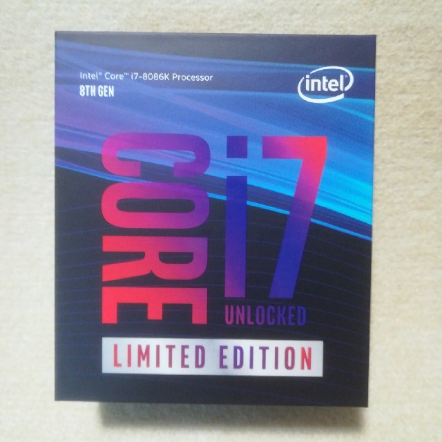 高評価のクリスマスプレゼント Core 【未開封】インテル i7 Edition Limited 8086K PCパーツ