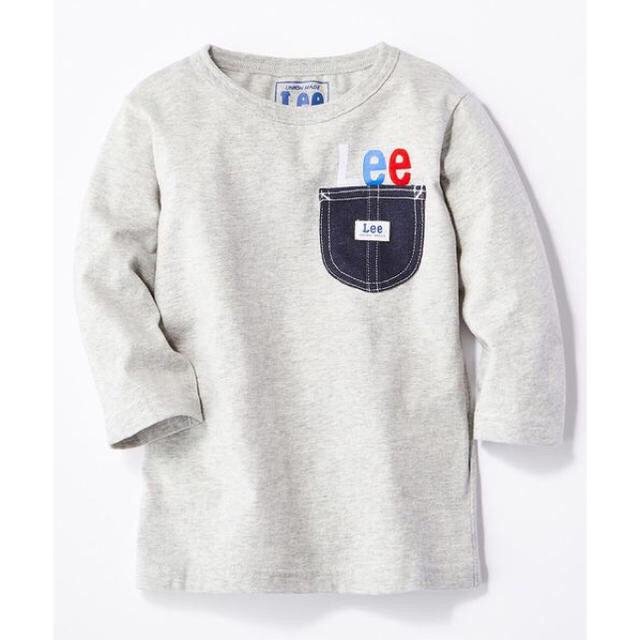 Lee(リー)の新品 【Lee】ロゴポケット7分袖Tシャツ/キッズ 140 キッズ/ベビー/マタニティのキッズ服男の子用(90cm~)(Tシャツ/カットソー)の商品写真