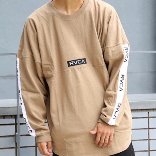 rvca ロンT ベージュ 本日だけの価格 早いもの勝ち - Tシャツ ...