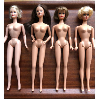 バービー(Barbie)のバービーBarbie♡ハーレー、プードルパレードなど4体セット(キャラクターグッズ)