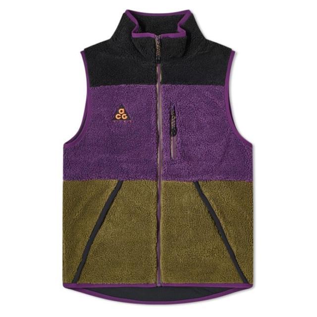 NIKE - NIKE NSW ACG VEST Mサイズ フリース ベスト パープルの通販 by スッパイダーメ〜ン｜ナイキならラクマ