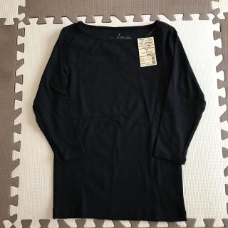 ムジルシリョウヒン(MUJI (無印良品))の★新品★MUJI 七分袖Tシャツ S(Tシャツ(長袖/七分))