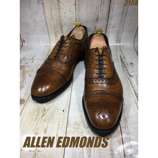 アレンエドモンズ(Allen Edmonds)のAllen Edmonds セミブローグ US9H 27.5cm(ドレス/ビジネス)